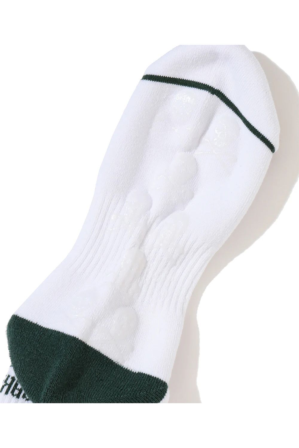 【26AW】 FRACTUR SHORT SOCKS / ブラックレターフォントロゴ ショートソックス (グリーン)