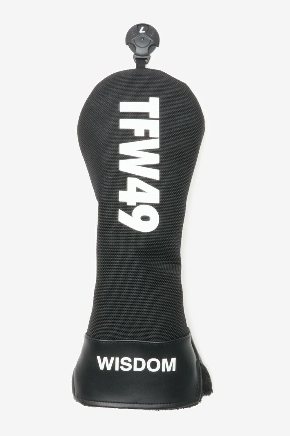 NYLON HEAD COVER FW / ナイロン ブランドロゴ フェアウェイウッドカバー (ブラック)
