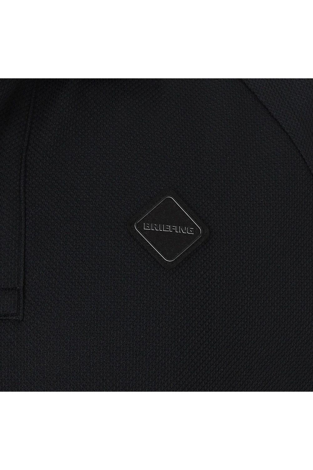 【26SS】 MEN'S LINE POLO RF / カノコ生地 ラインロゴテープ リラックスフィット ポロシャツ (ブラック)