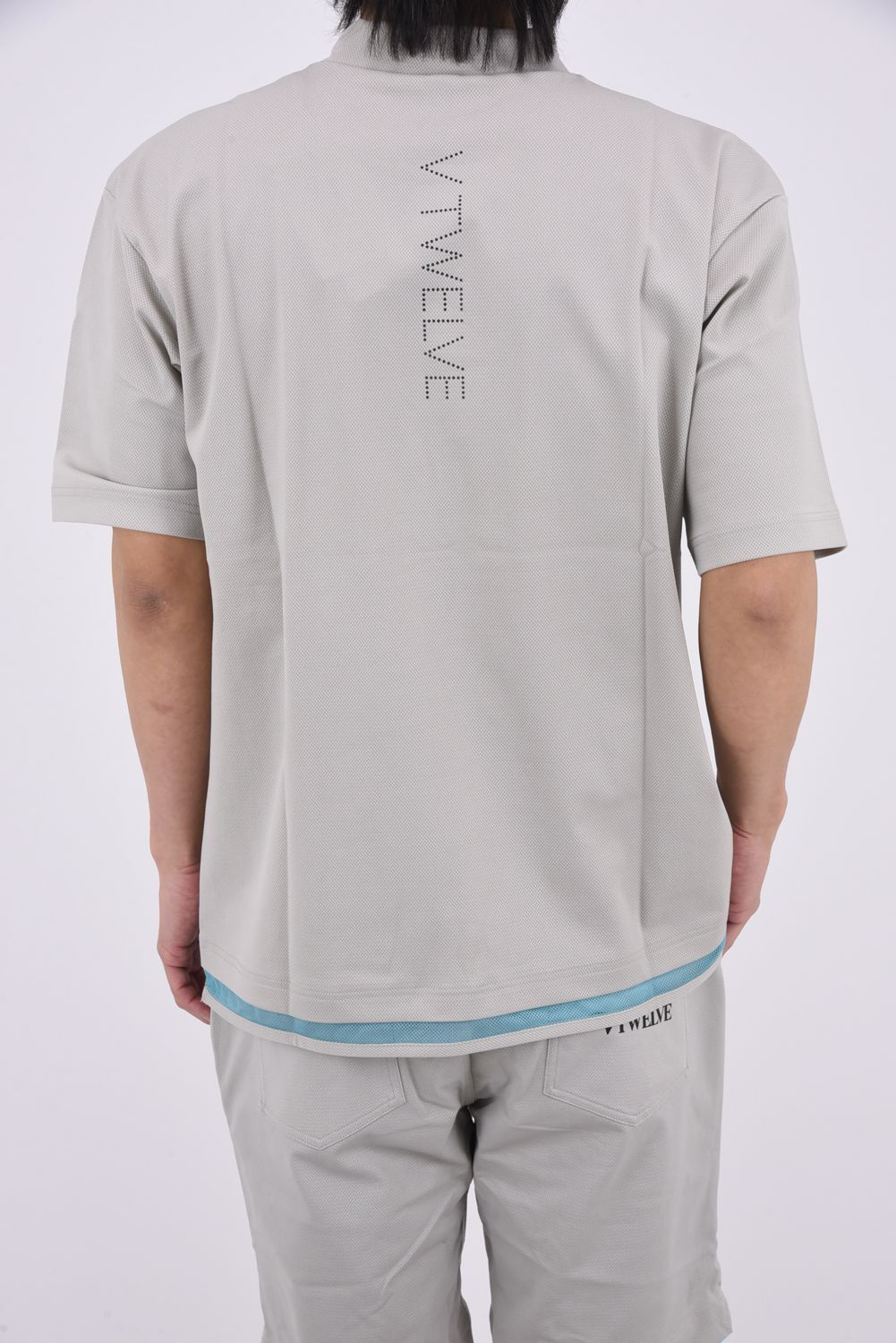 【26SS】 SNEAK MOCK / スニーク モックネックTシャツ (ベージュ)