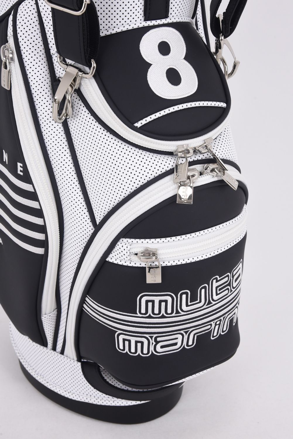 【銀行振込・代金引換不可】【返品・交換不可】 CADDY BAG / CONTINUA バイカラー キャディバッグ (ホワイト)