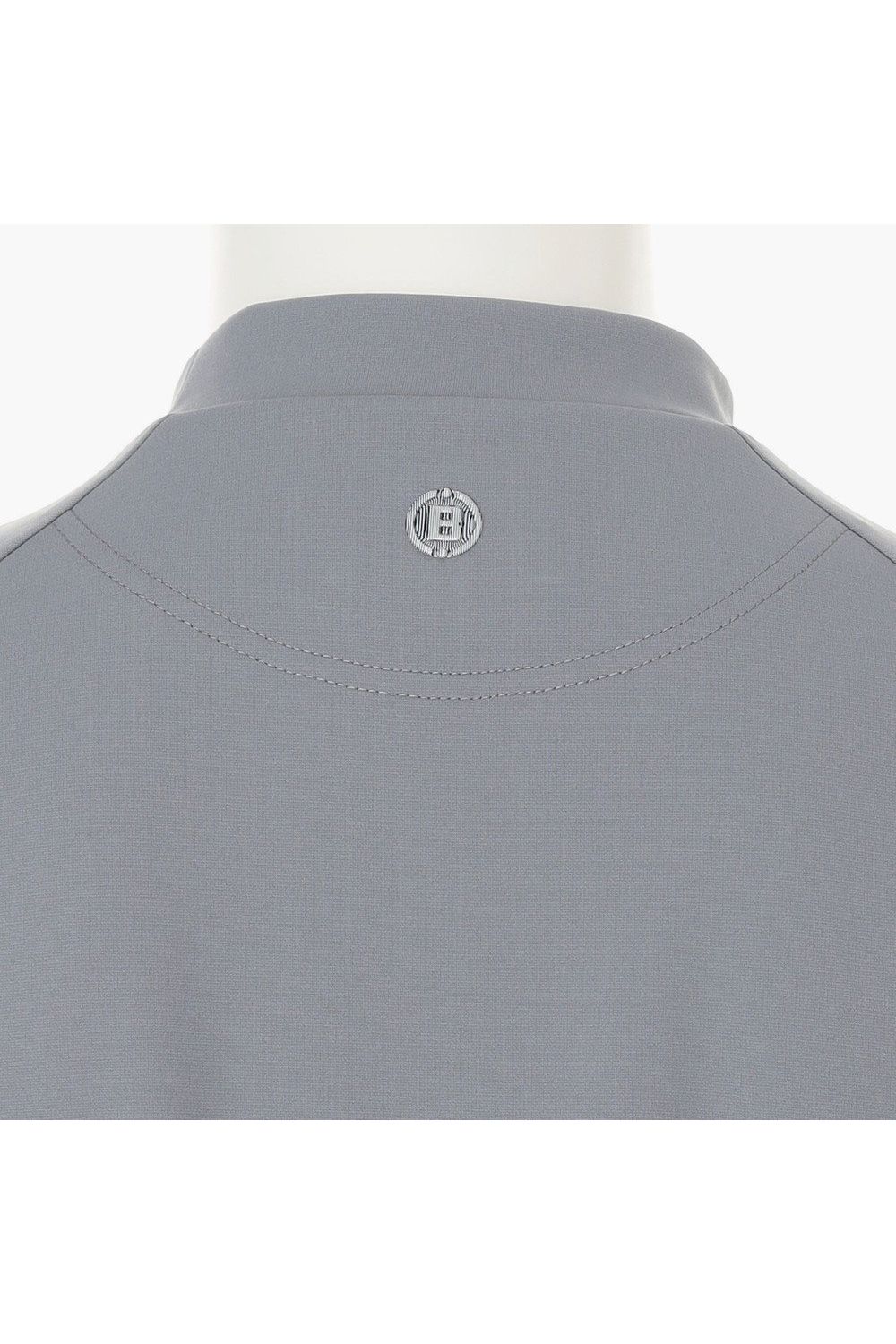 【26SS】 MEN’S BIG BEAT HIGHNECK / ビッグロゴ リラックスフィット モックネックTシャツ (グレー)