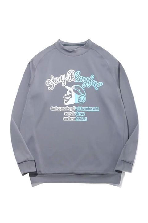 【26AW】 JERSEY MOCK NECK / ダンボール素材モックネック (グレー)