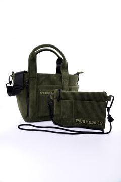 【26AW】 Corduroy 2WayTote BagSMALL / トートバッグ (カーキ)