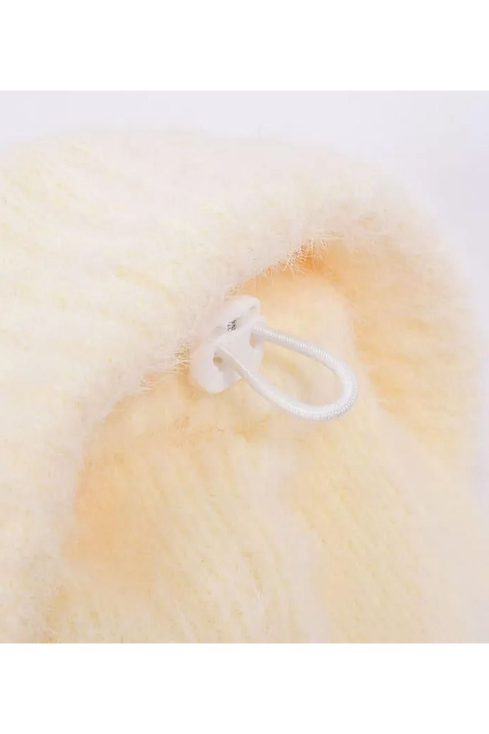 SHAGGY KNIT LEG WARMERS / シャギーニット レッグウォーマー （オフホワイト）