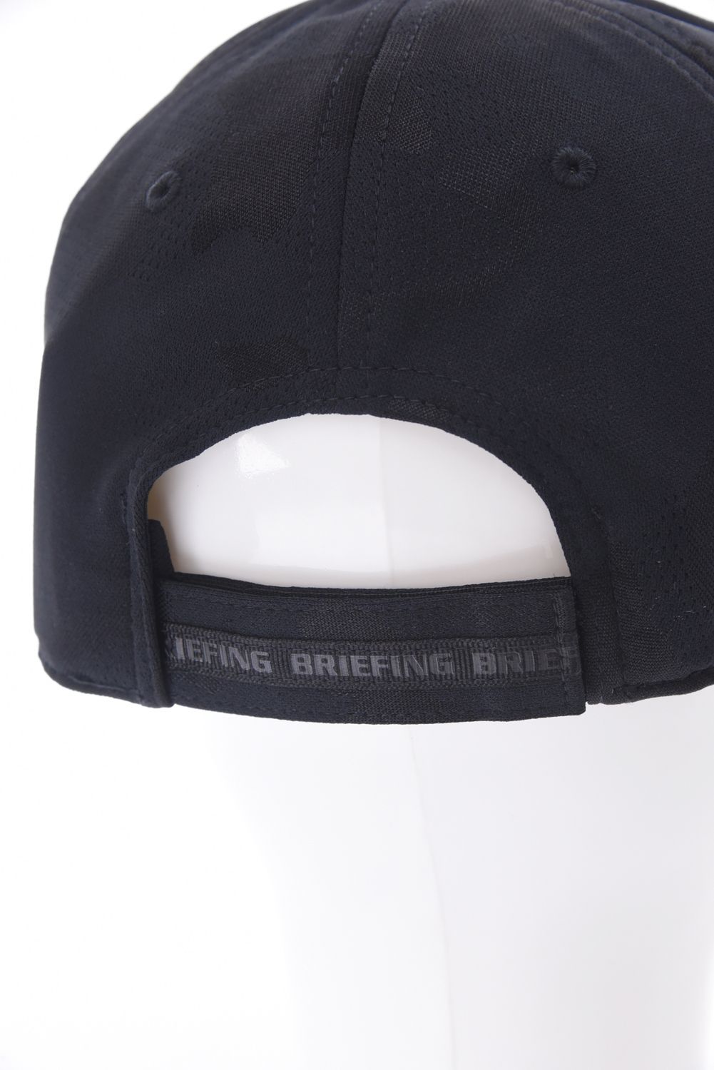 【26SS】 MEN’S CAMO JQ CAP / カモフラージュジャカード キャップ (ブラック)