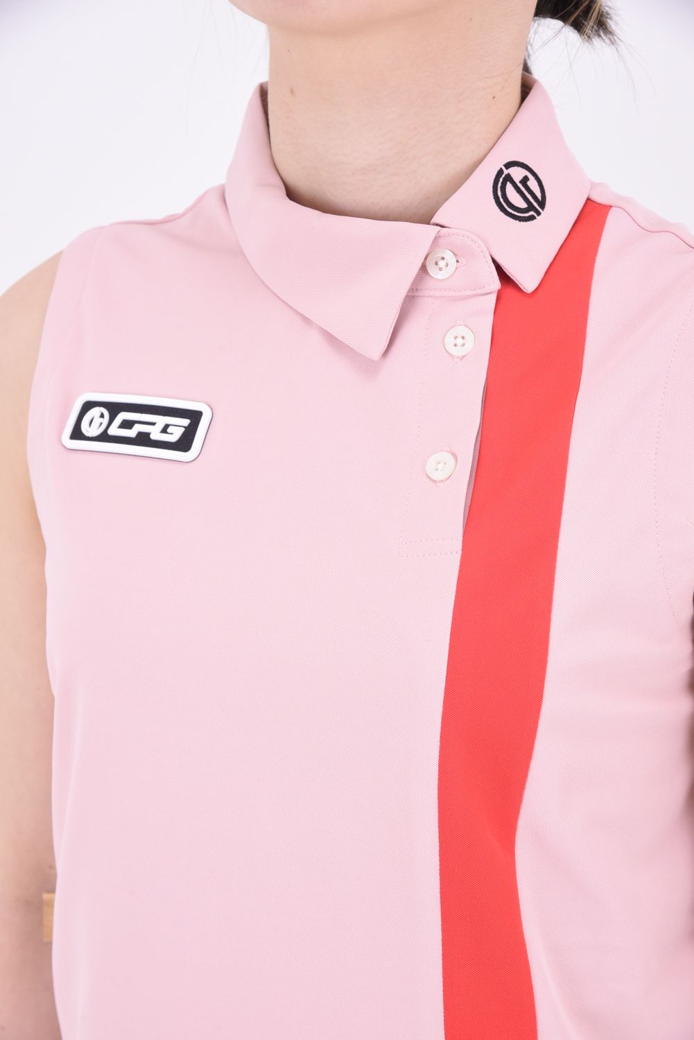 CPG GOLF - 【レディース】 BICOLOR SLEEVELESS MOCK NECK