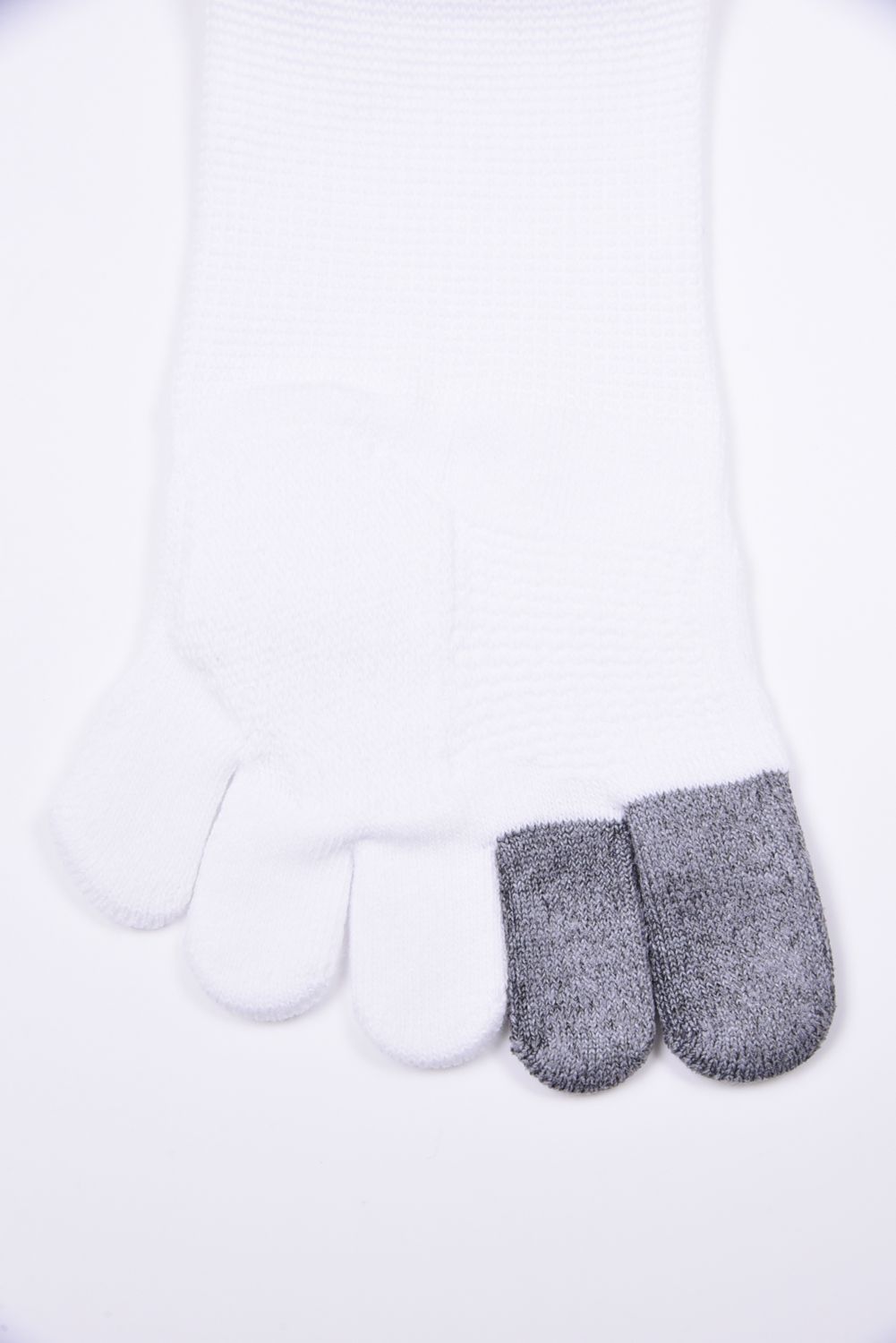 【26SS】 MEN'S CORDURA 5-TOE SOCKS / コーデュラコットン 5本指ショートソックス (ホワイト)