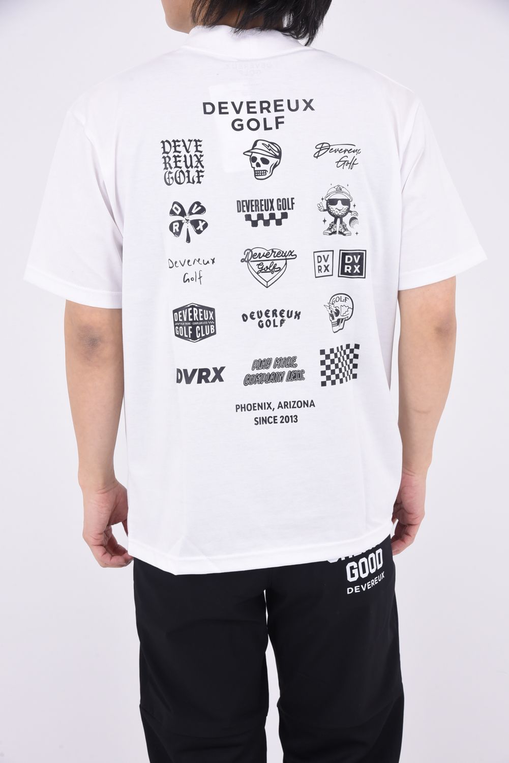 【25SS】 LOGO ASSORTED MOCK TEE / ロゴプリント モックネック (ホワイト)
