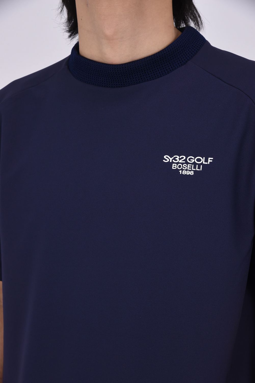 【26SS】 BOSELLI CREW SHIRTS / クルーネック Tシャツ (ネイビー)