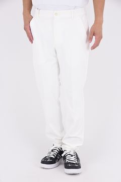 【25AW】 BASIC LONG PANTS / ベーシック センタープリーツ ロングパンツ (ホワイト)*