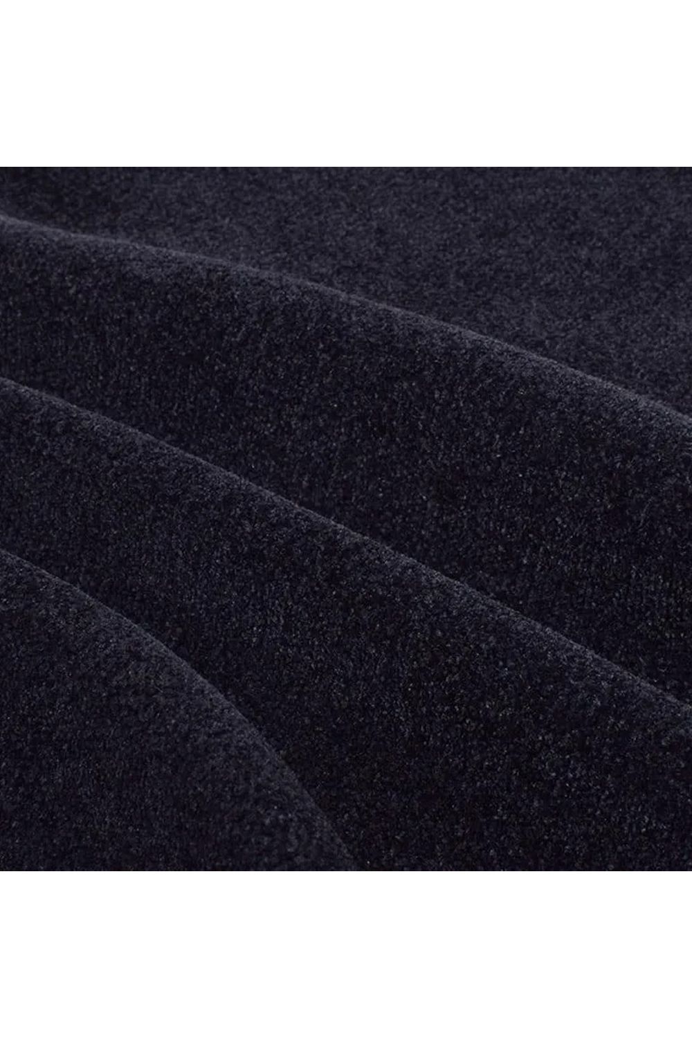 【26AW】【レディース】 AIRSHUT MOLE YARN HIGH NECK KNIT / モールヤーン 防風裏地 ハイネックニット (ブラック)*