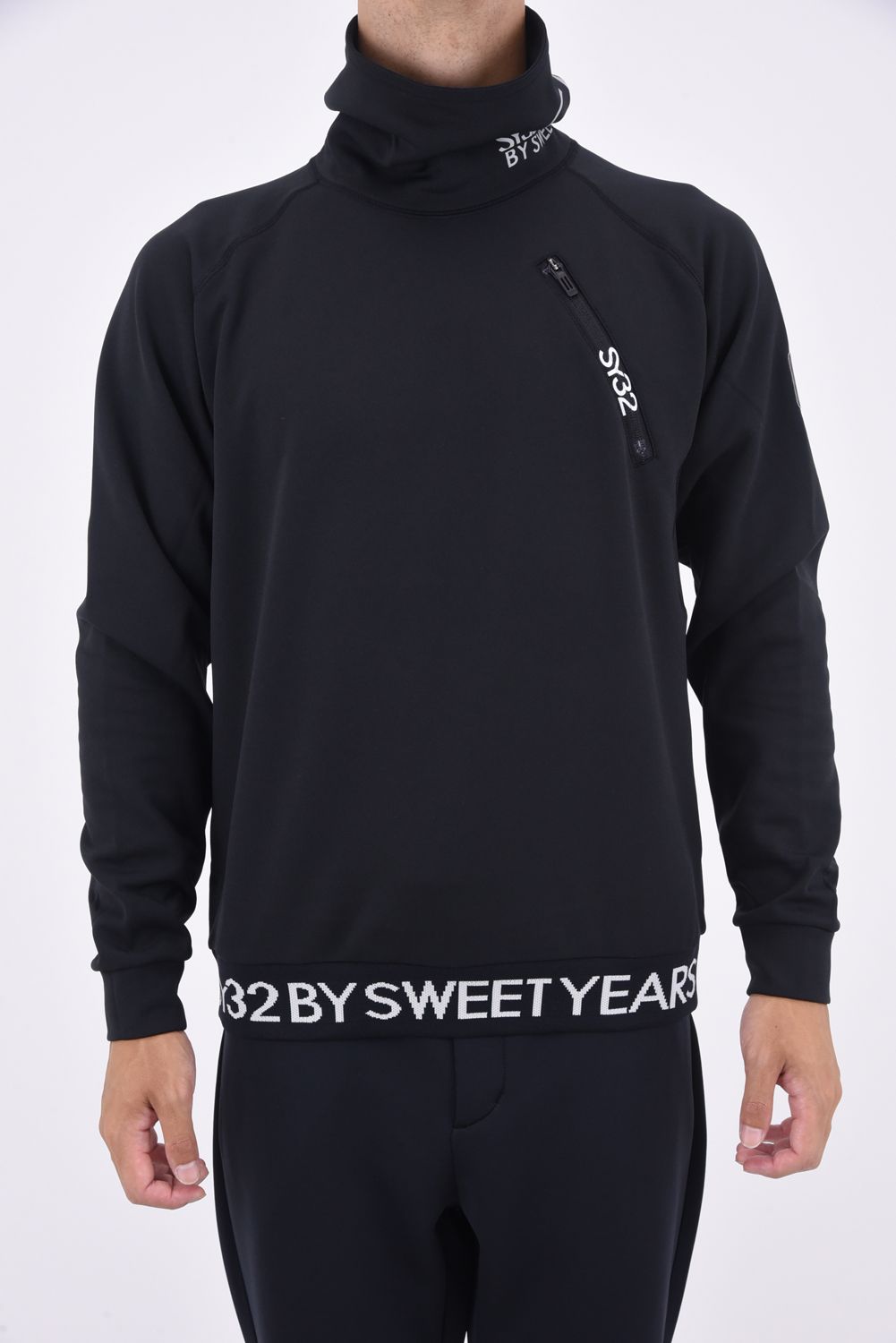 SY32 by SWEET YEARS GOLF - HIGH NECK MESH REVERSE