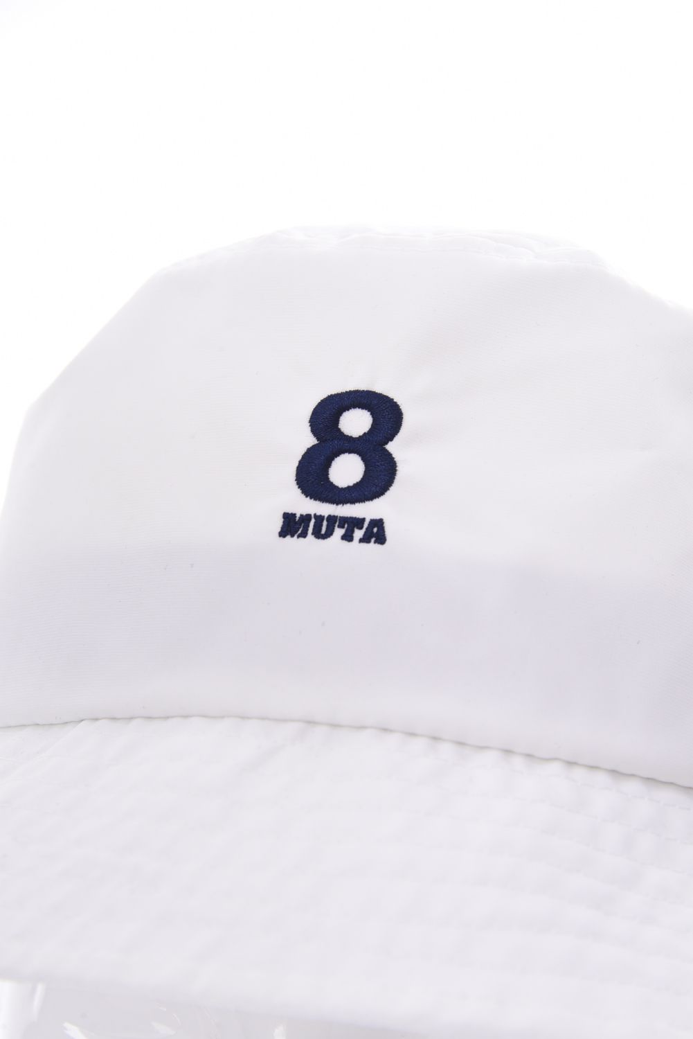 muta - 8 LOGO BUCKET HAT / 8ロゴ バケットハット ホワイト | GOSSIP GOLF