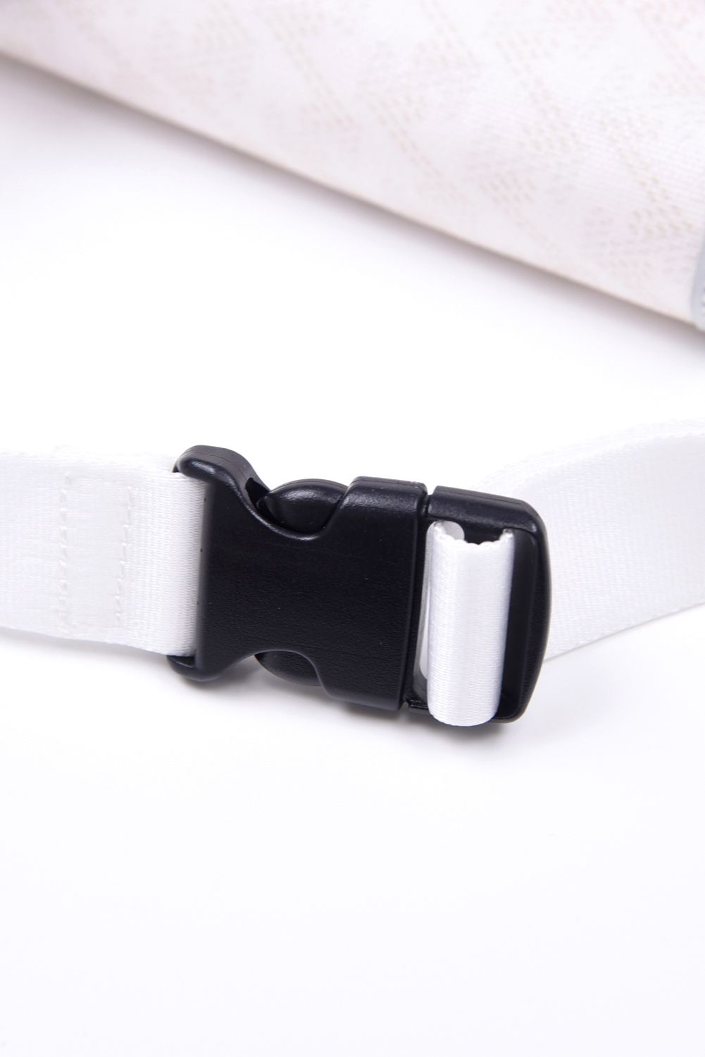 Aix （アイクス）  / ブランド オリジナルテキスタイル ウエストポーチ (モノホワイト)