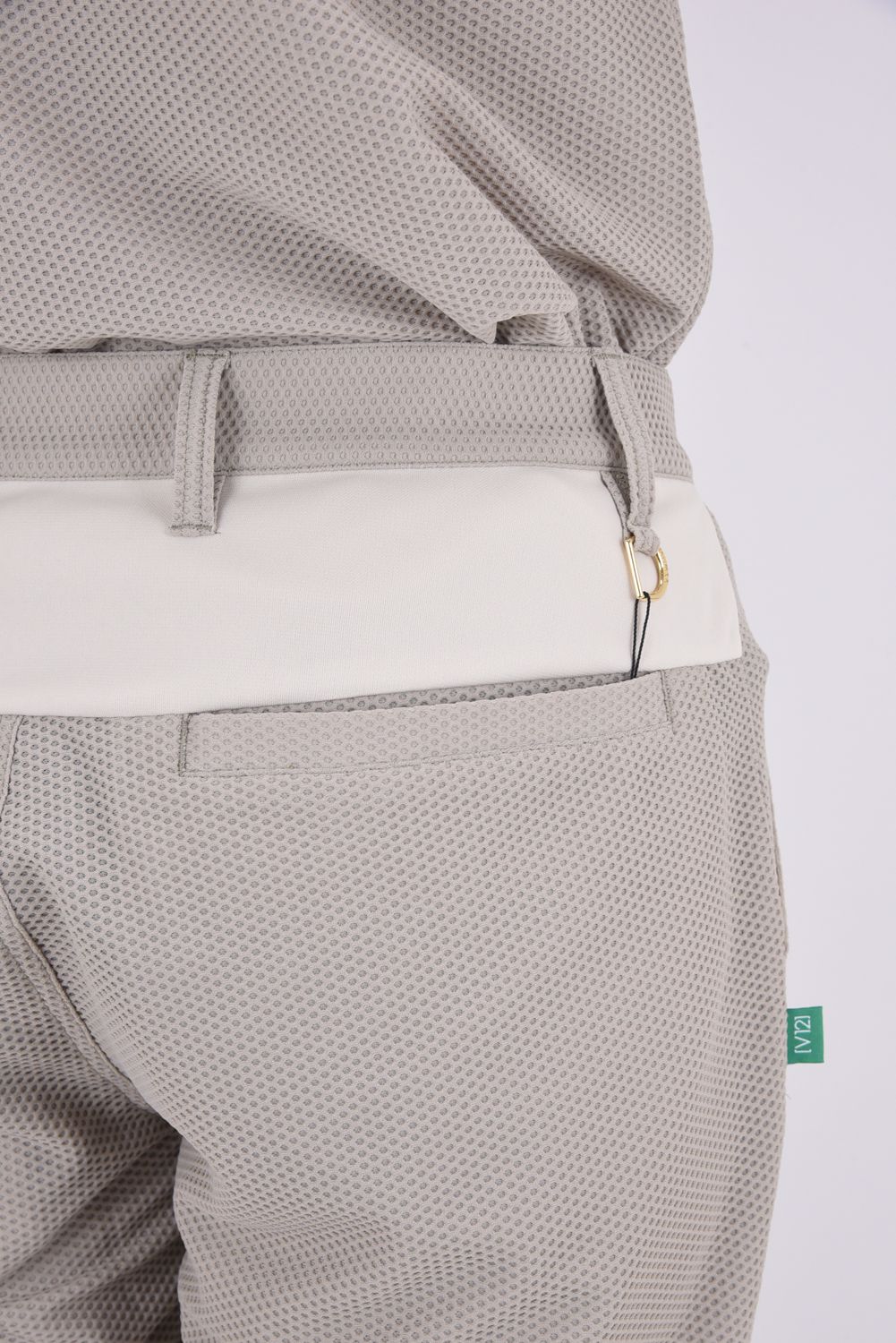 【26SS】 AIRY AWA SHORTS / ワッフル生地 ブランドロゴ ショートパンツ (ベージュ)