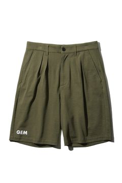【26SS】 KNIT SOCCER SHORT PANTS / ニットサッカー ショートパンツ （カーキ）