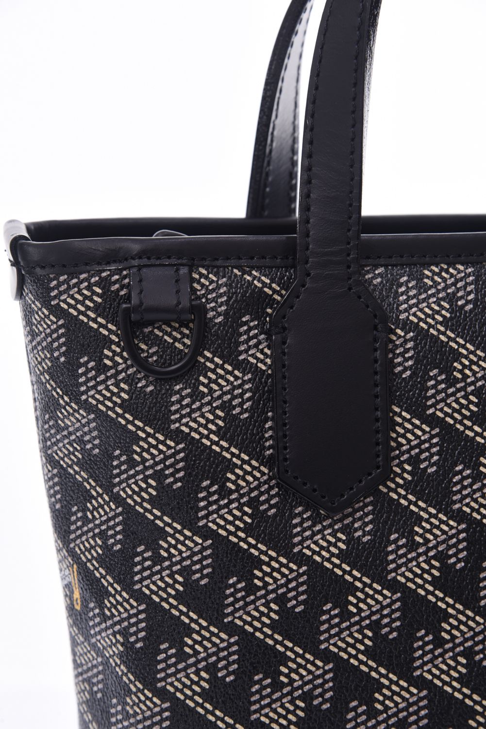 LANIUS MINI No.2 (ラニウス ミニ) / ブランドオリジナルテキスタイル カートバッグ ダークブラック*