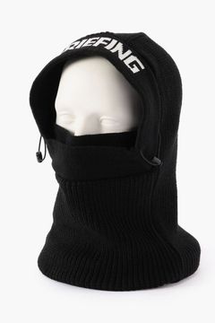【26AW】 KNIT BALACLAVA / ニット バラクラバ (ブラック)