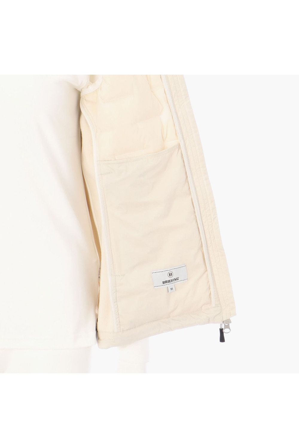 【25AW】【レディース】 WOMEN'S HYBRID DOWN VEST / ストレッチタフタ ダイヤモンドロゴ ハイブリッドダウンベスト (ベージュ)