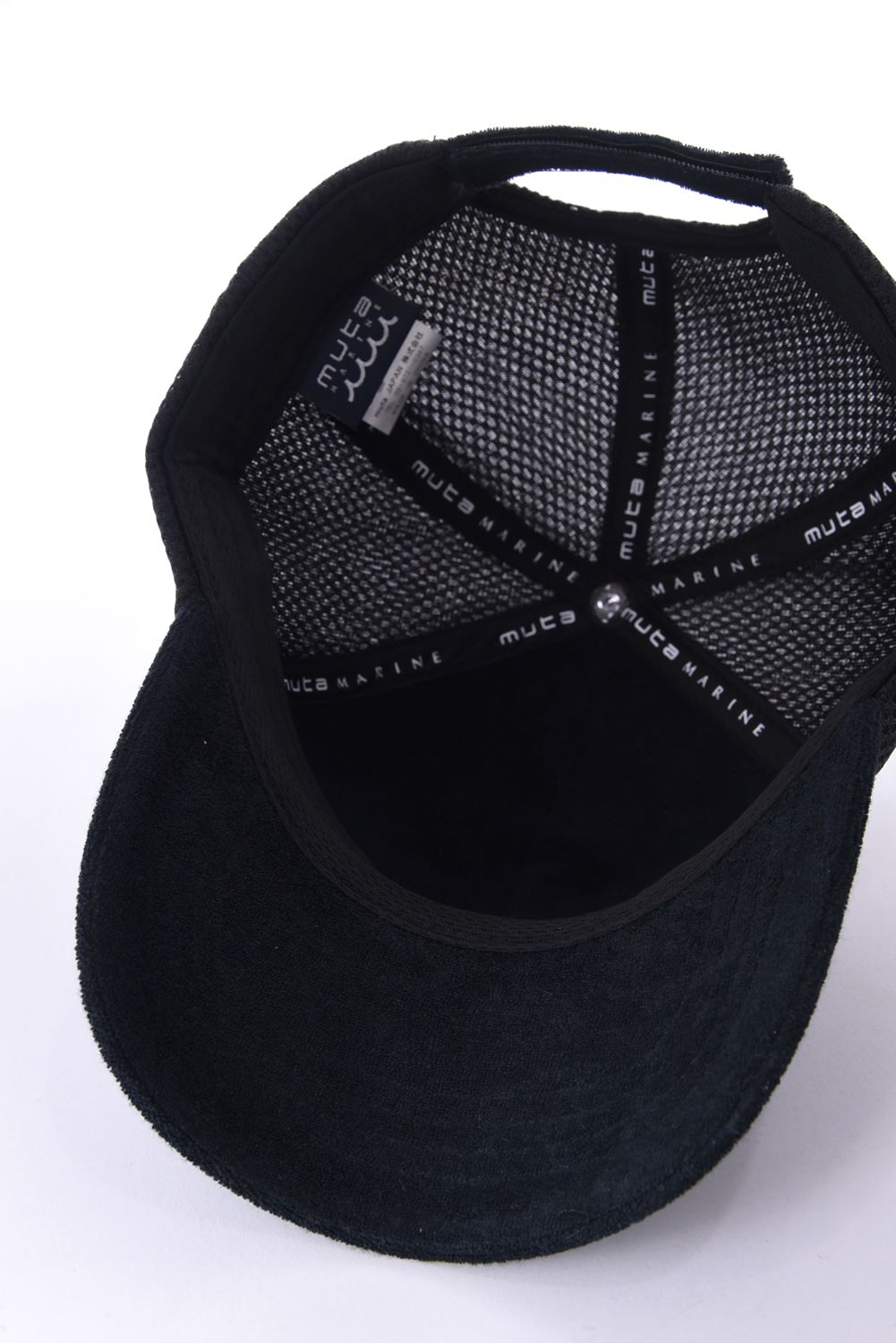 PILE MESH CAP / パイルメッシュ キャップ (ブラック)