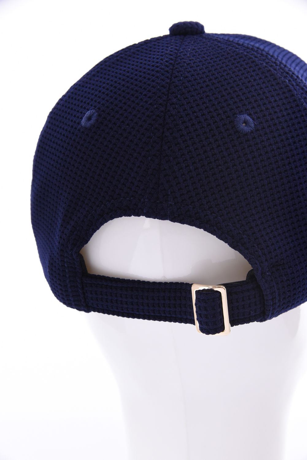 【26SS】 SILICON TAG WAFFLE CAP / シリコンタグ ワッフル キャップ (ネイビー)*