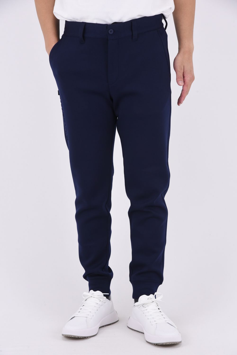 BRIEFING - 【24AW】 MENS WARM 3D LOGO JOGGER PANTS / 3Dロゴ ウォーム ジョガーパンツ (ネイビー)  | GOSSIP GOLF