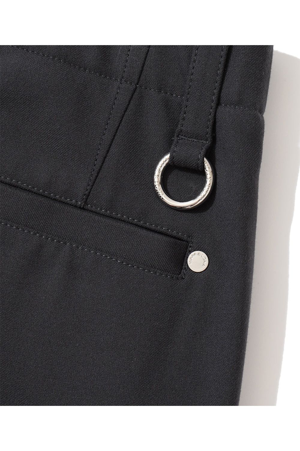 【2026AW 木村拓哉さん着用】 DARE PANEL TECHNICAL PANTS / レーヨン混ポリエステル素材 テクニカルロングパンツ (チャコール)