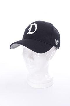 DVRX D Logo Cap / 3Dロゴ刺繍 ベースボールキャップ (ブラック)