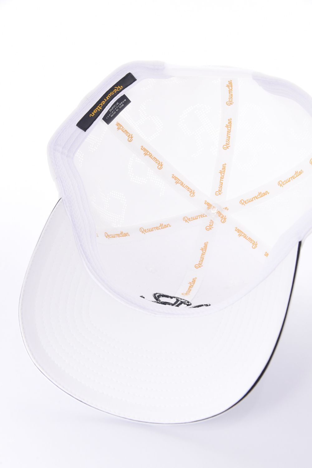【26SS】 PUNCHING MESH CAP / RRロゴパンチング サングラススリット入り メッシュキャップ (ホワイト)