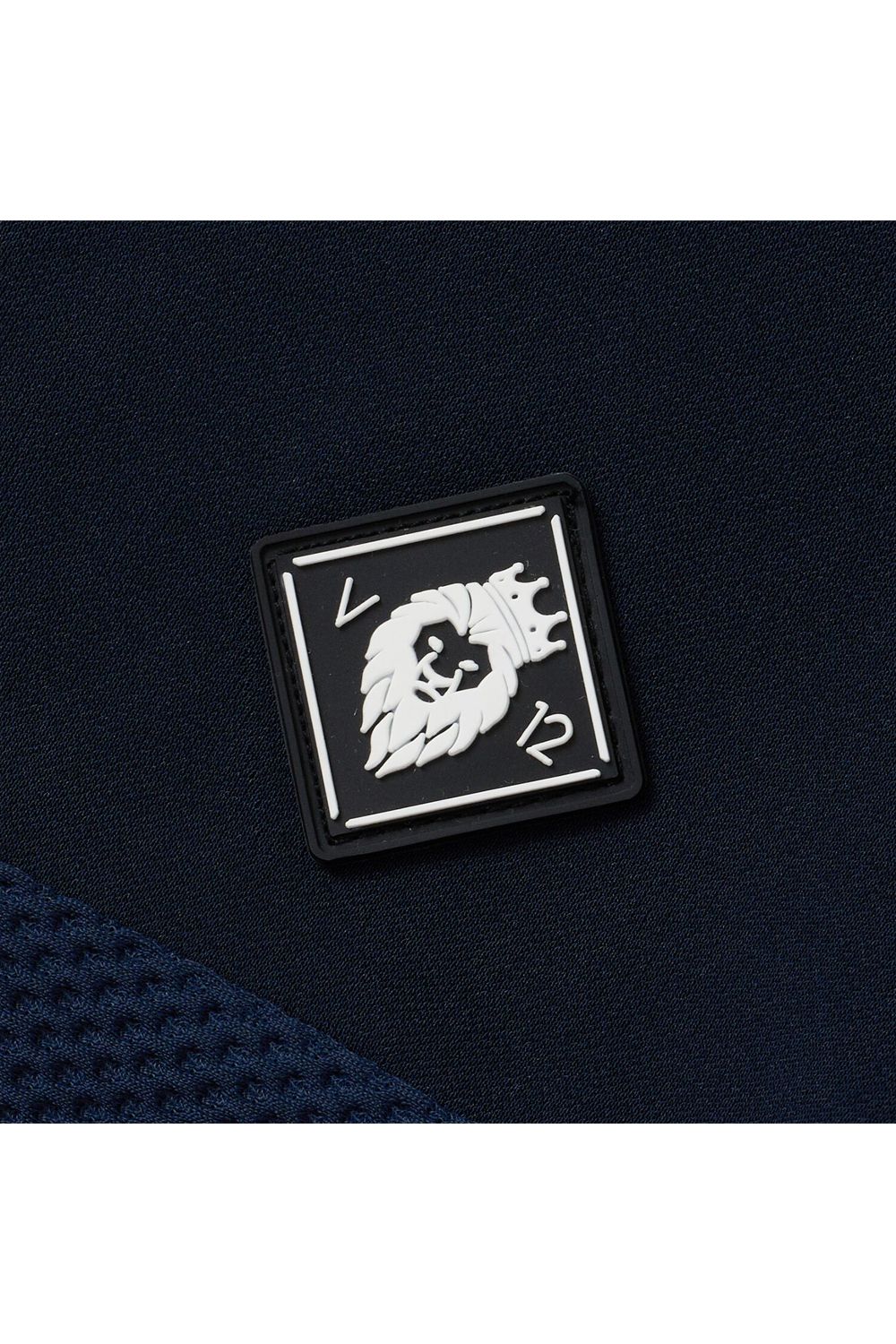【26SS】【レディース】 AIRY AWA POLO / ワッフル生地 異素材切り替え ポロシャツ (ネイビー)