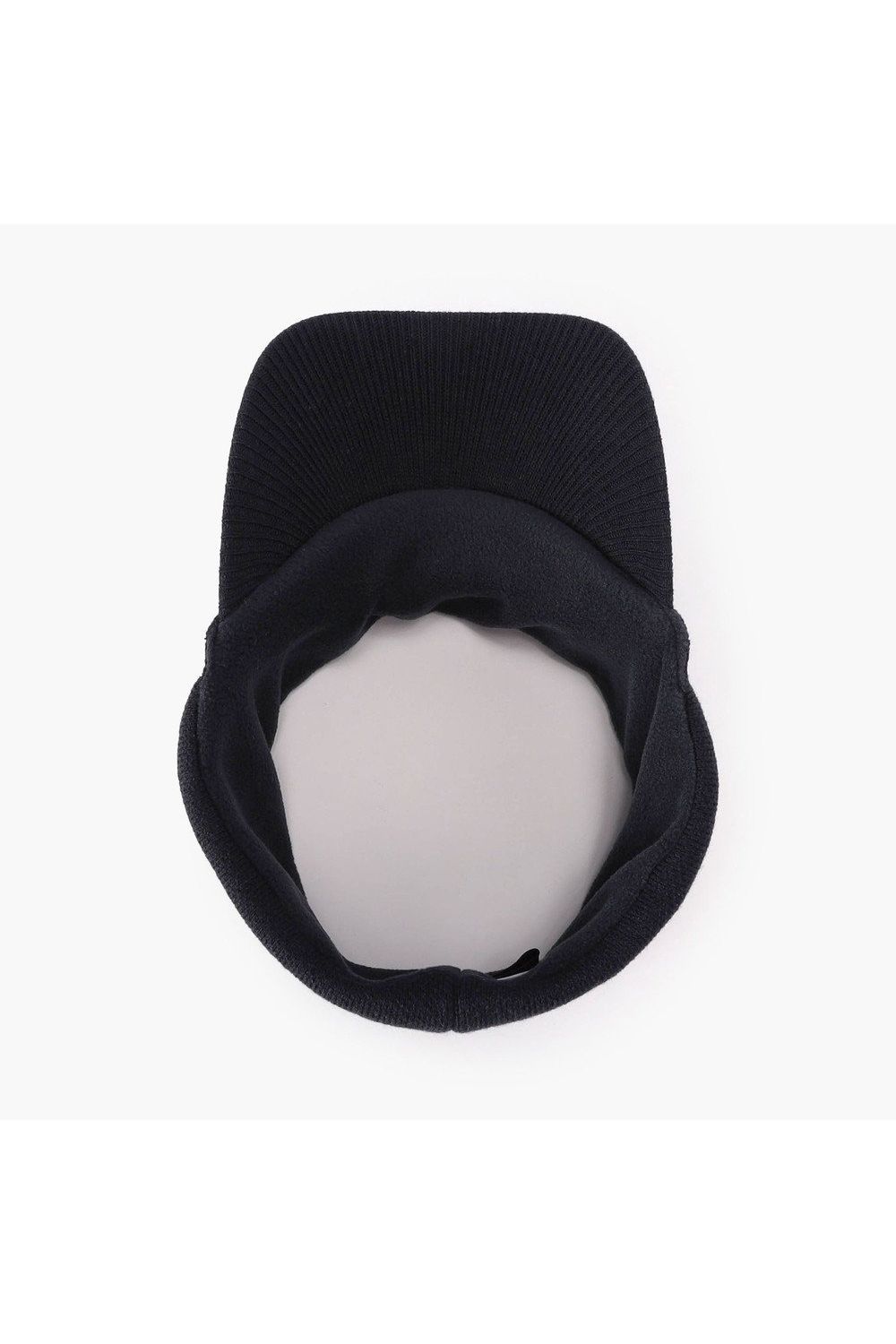 【26AW】 MEN’S KNIT VISOR / ブランドロゴ ニットサンバイザー (ブラック)