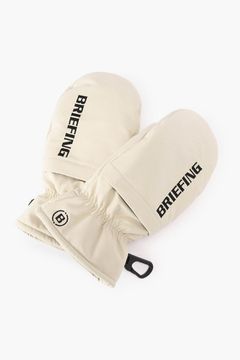 【26AW】 WARM MITTENS / 軽量ポリエステルタフタ 裏地フリース ウォームミトン (ホワイト)