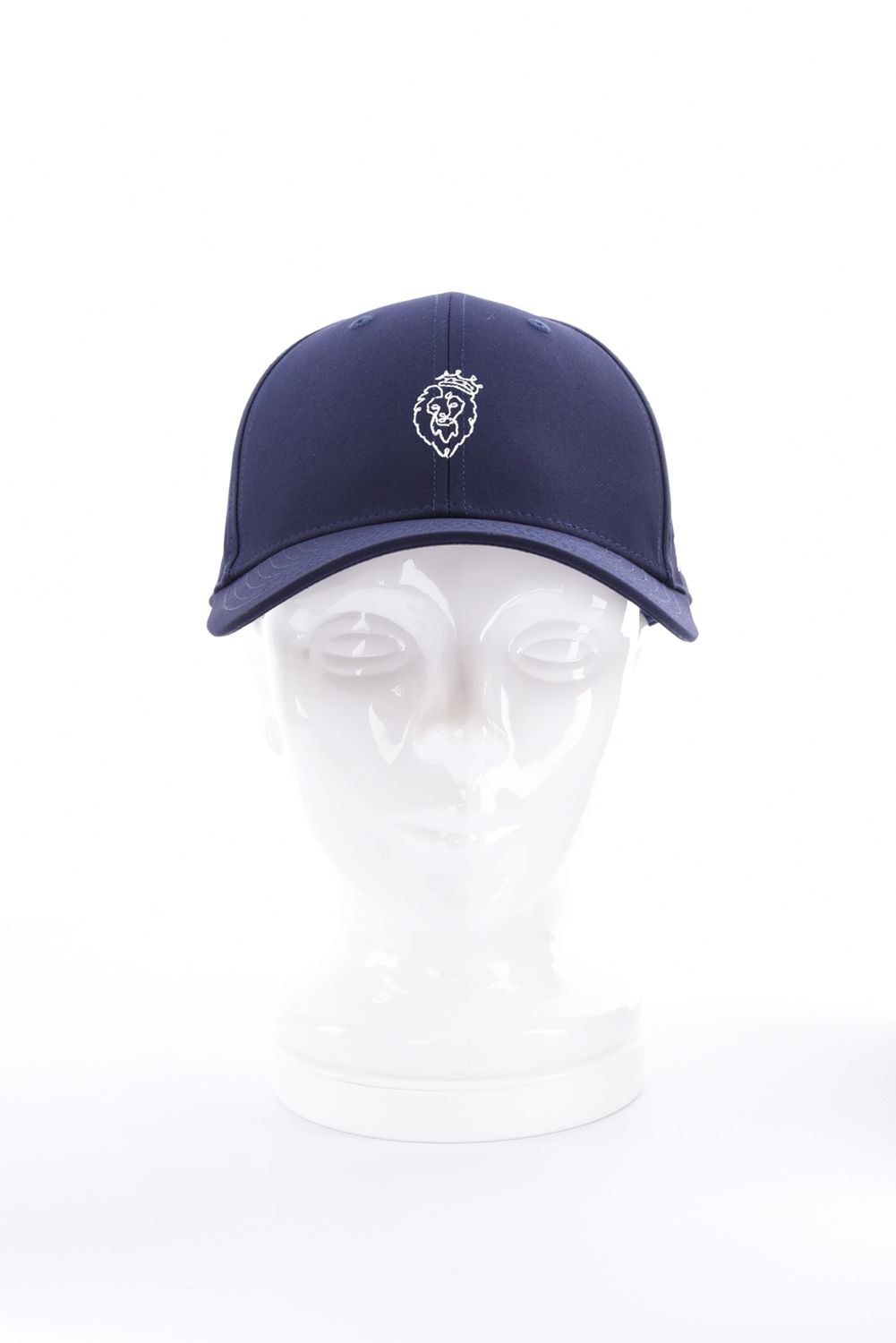 【26AW】 ONE HAND CAP / ライオンロゴ キャップ (ネイビー)