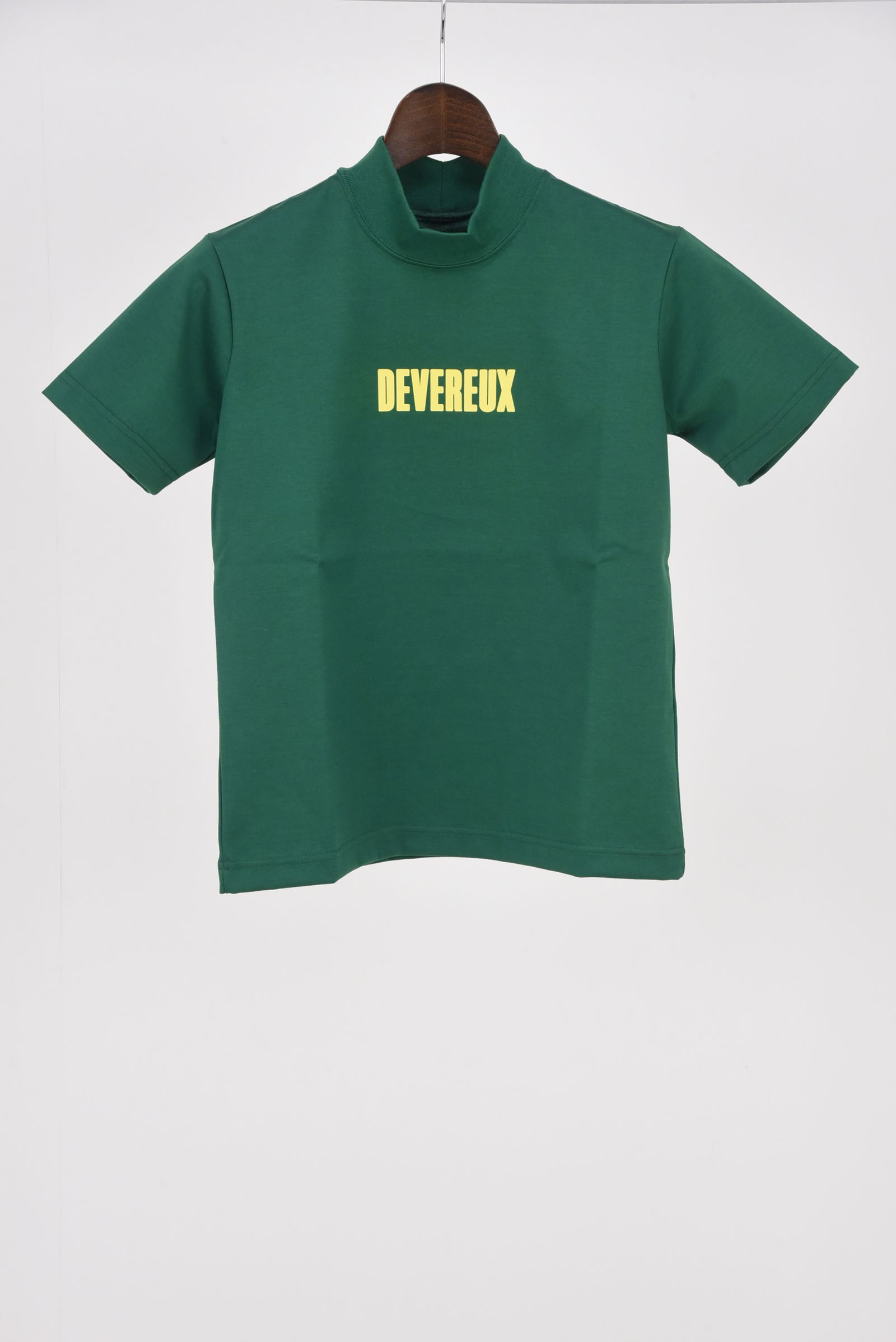 【25SS】【レディース】 LOGO ASSORTED MOCK TEE / ロゴプリント モックネック (グリーン)