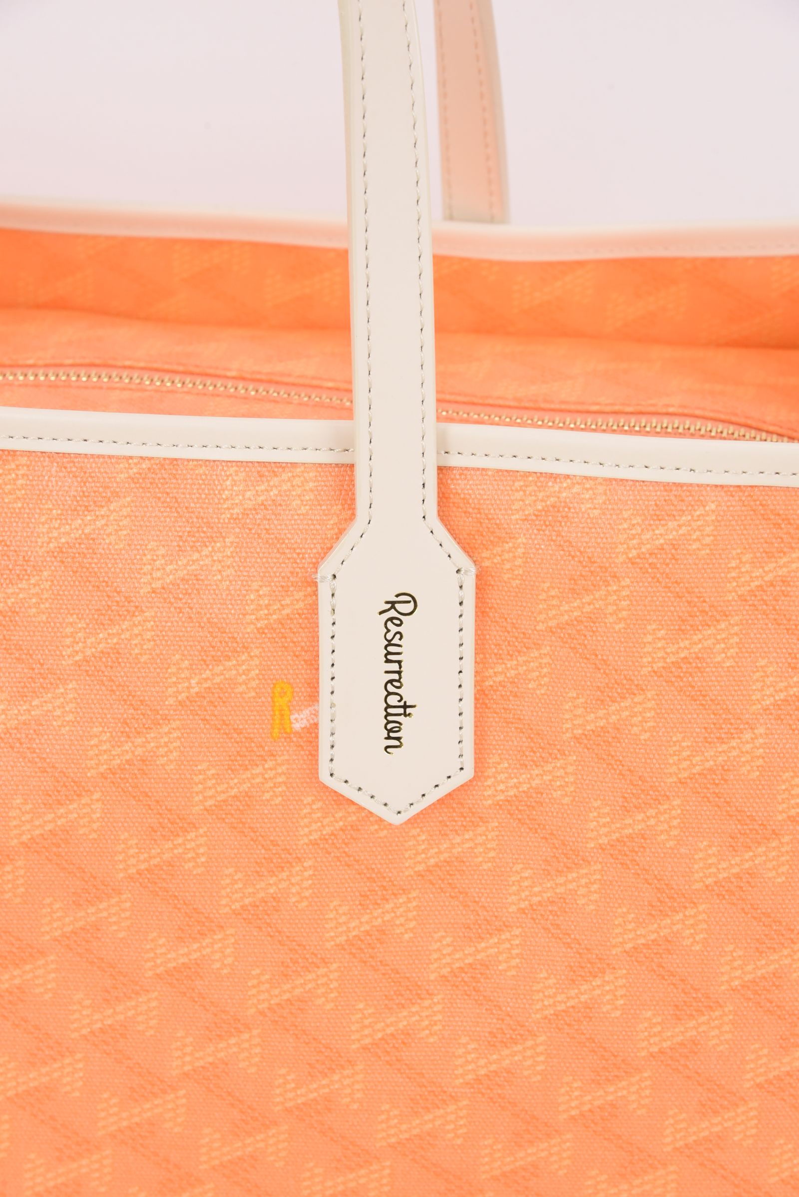 【26SS】  LANIUS SQUARE BIG (ラニウス スクエア ビッグ) / ブランドオリジナルテキスタイル ボストンバッグ （サンセット）*