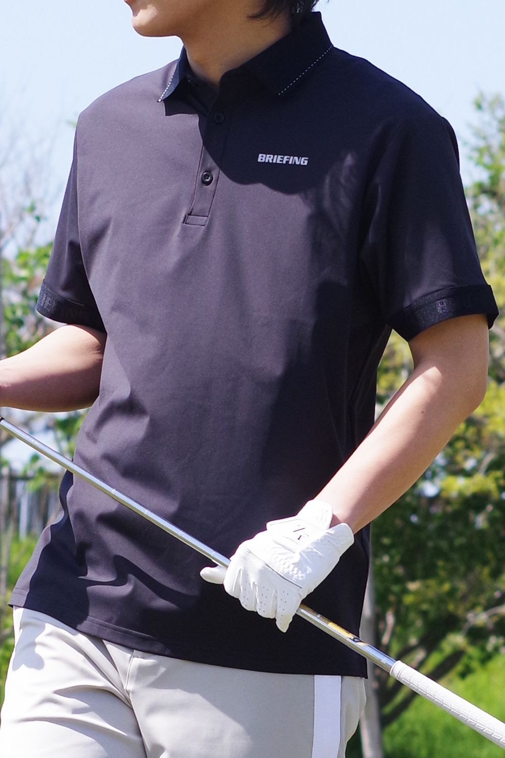 BRIEFING - 【GOSSIP 20th別注アイテム】 GLITTER LOGO POLO
