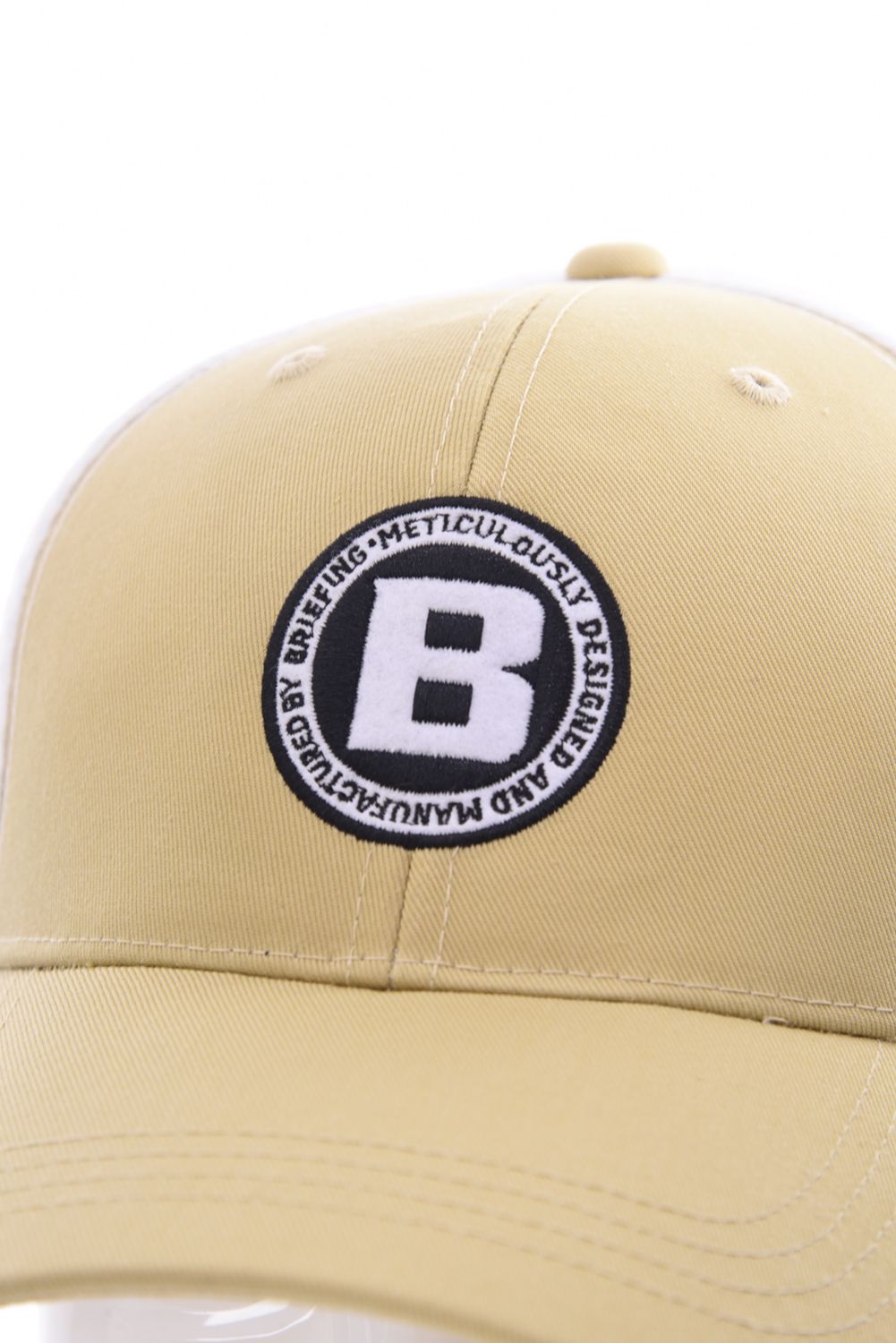 BRIEFING - MENS MESH CAP FLEX FIT / サークルロゴ メッシュ
