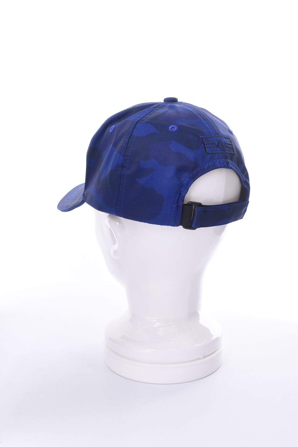 Camo Cap ZHG-CAP /  ブランドロゴ カモフラ柄 キャップ ネイビー