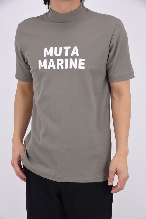 POPCORN KNIT MOCK SHIRTS / ポップコーンニット モックネックシャツ (カーキ)