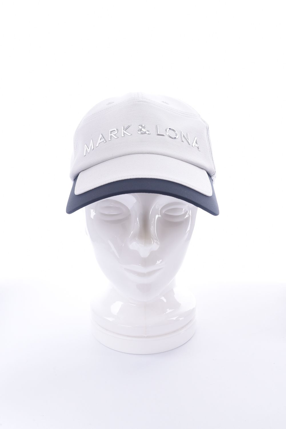 MARK&LONA - MERCURY JETTY CAP / 3Dメタリックロゴ バイカラー ベース 
