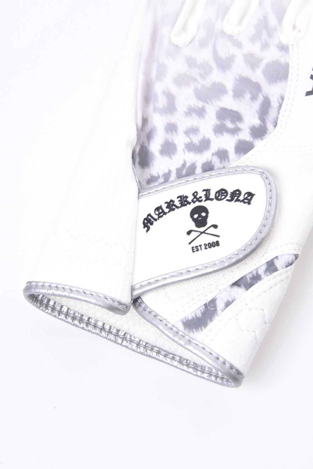 【26SS】 PANTERA FLEX GOLF GLOVE / レオパードパターンプリント 左手用グローブ (ホワイト)
