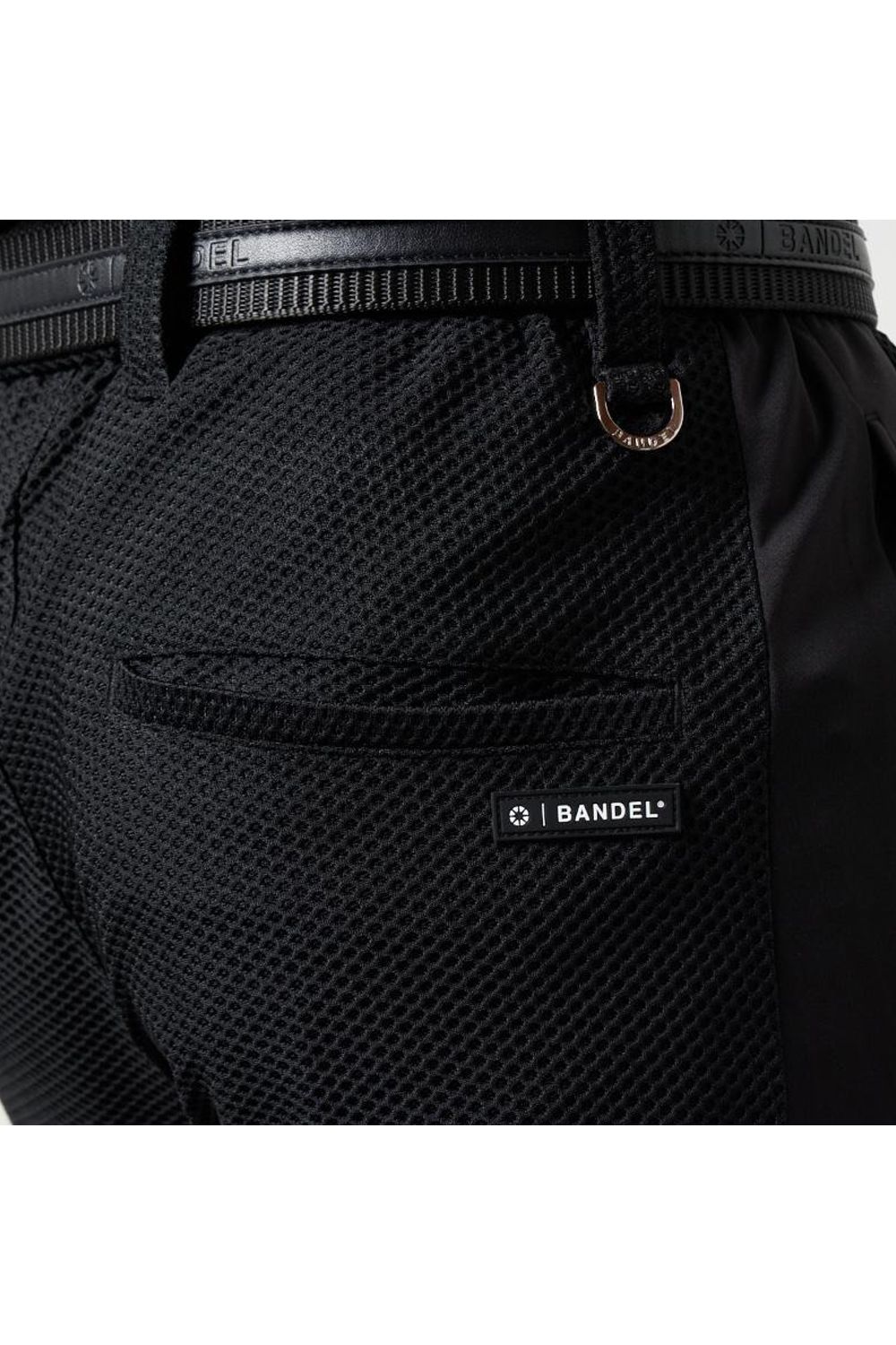 【26SS】 DRY WAFFLE SWITCH TAPERD PANTS / ドライワッフル サイド切り替え テーパードパンツ (ブラック)