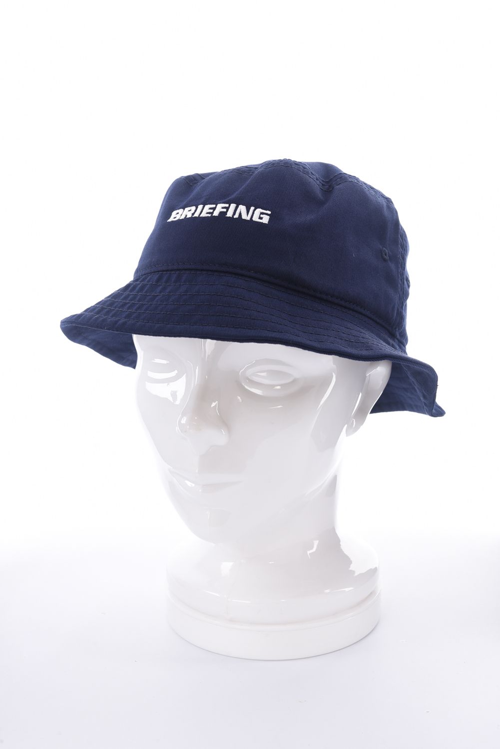 BRIEFING - BASIC HAT / 刺繍ロゴ ベーシック バケットハット