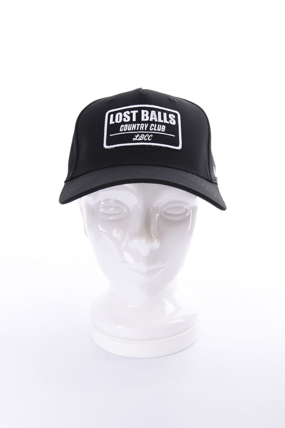 【26AW】 LBCC CAP / ゴルフフレーズワッペン キャップ (ブラック)