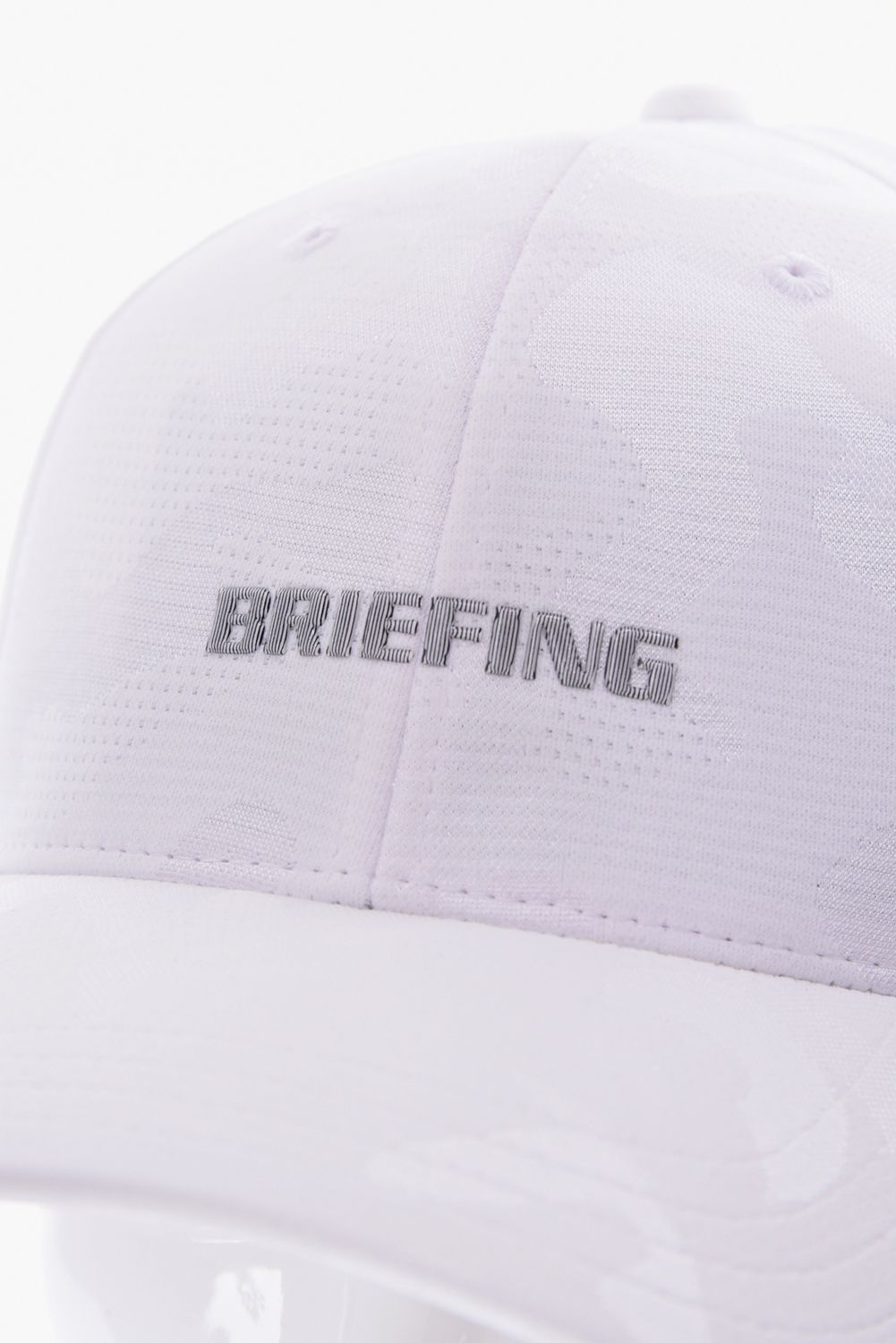 【26SS】 MEN’S CAMO JQ CAP / カモフラージュジャカード キャップ (ホワイト)