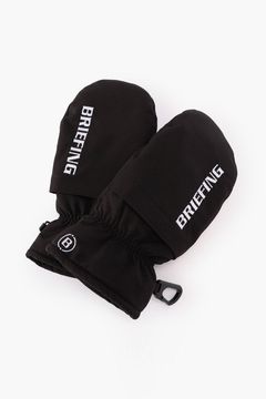 【26AW】 WARM MITTENS / 軽量ポリエステルタフタ 裏地フリース ウォームミトン (ブラック)