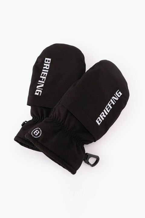 【26AW】 WARM MITTENS / 軽量ポリエステルタフタ 裏地フリース ウォームミトン (ブラック)