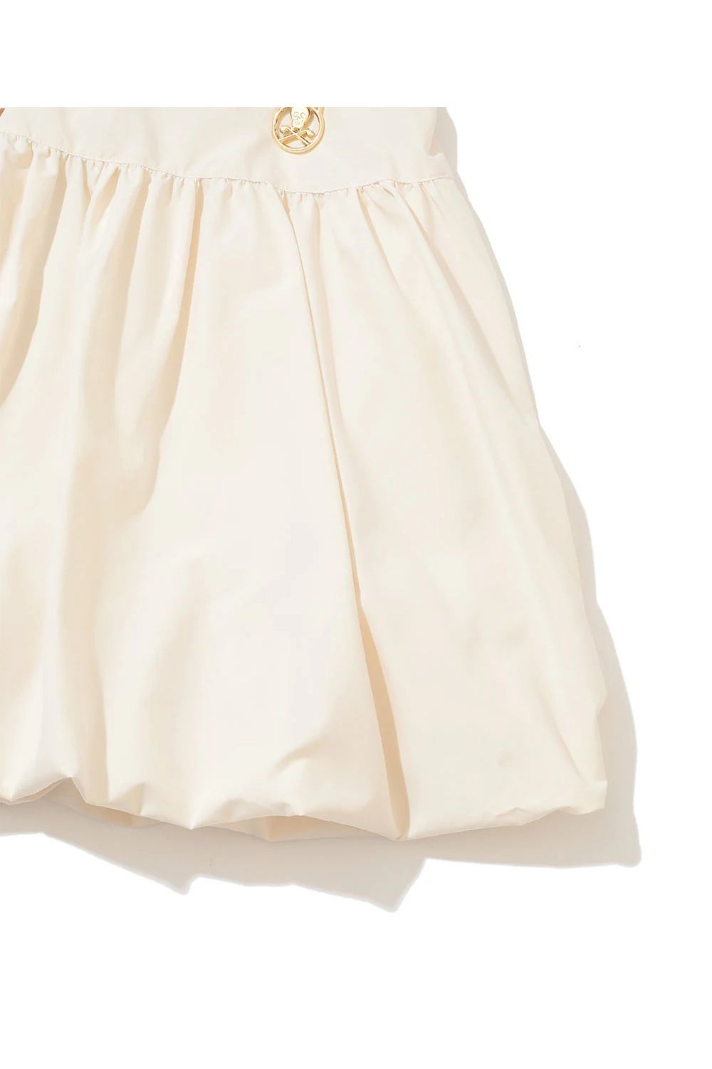 【2025AW】【レディース】 LUMINOUS BALLOON SKIRT / ポリエステルタフタ バルーンスカート (インナーパンツ付き) (オフホワイト)