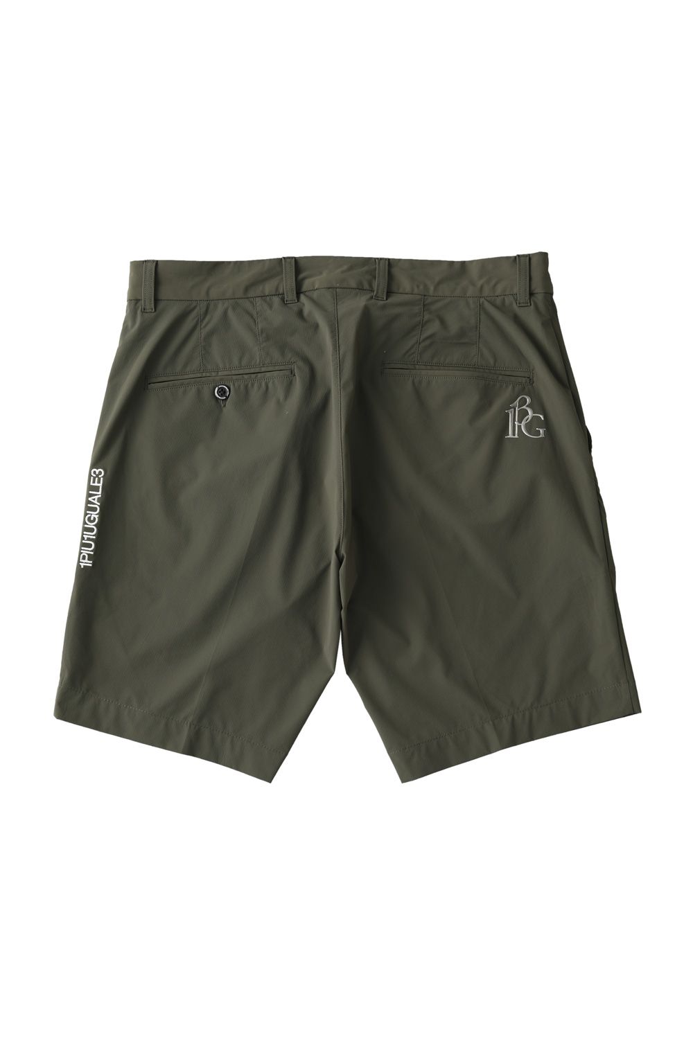 1PIU1UGUALE3 GOLF - 【25SS】 113 GOLF SHORT PANTS /2WAYストレッチ ナイロンポリウレタン ショート パンツ （ホワイト） (4～5月頃入荷予定) | GOSSIP GOLF